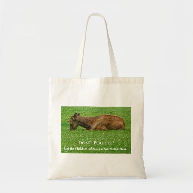 Bolso De Tela Dormir pequeño uno (Frente)