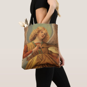 Bolso De Tela Dos ángeles vintage del Renacimiento de Melozzo da
