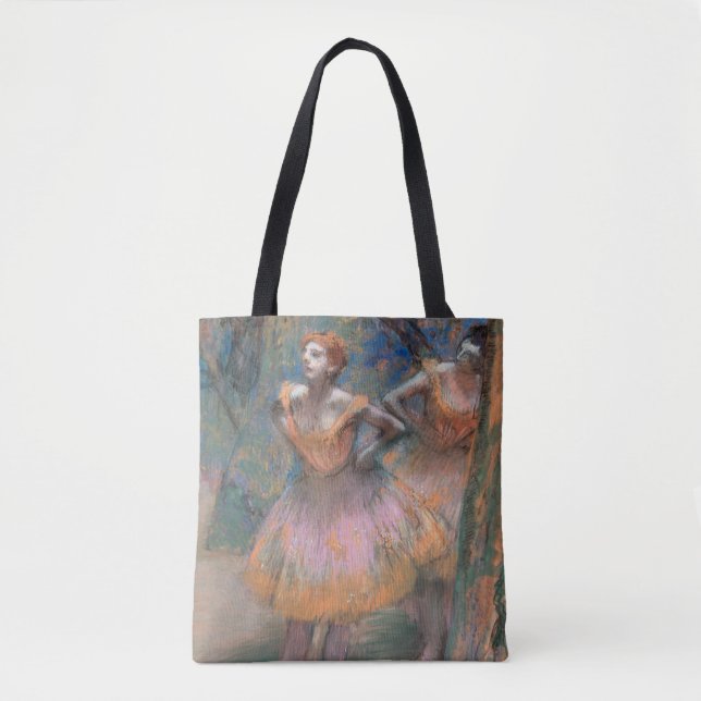 Bolso De Tela Dos bailarinas de Edgar Degas (Anverso)