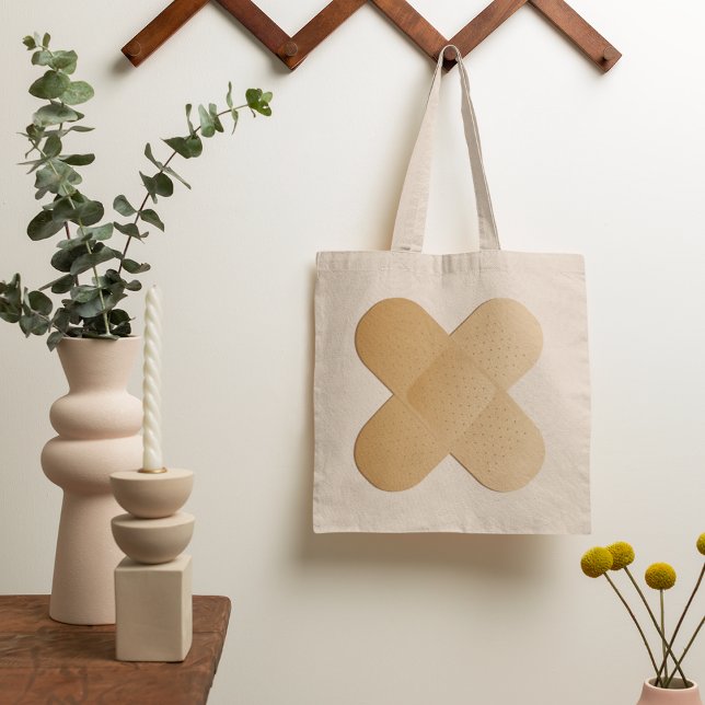 Bolso De Tela Dos Bandaids (Subido por el creador)
