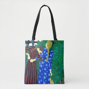 Bolso De Tela Dos Chicas, Edouard Vuillard