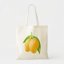 Bolso De Tela Dos frutos amarillos de mango