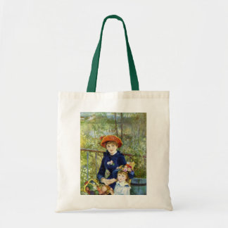 Bolso De Tela Dos hermanas (en la terraza) de Pierre Renoir
