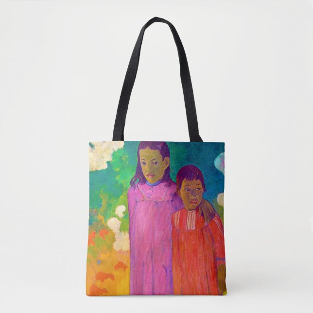 Bolso De Tela Dos hermanas, Gauguin (Anverso)