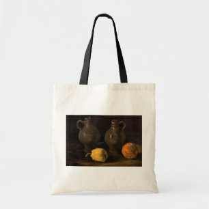Bolso De Tela Dos jarras y dos calabazas de Vincent van Gogh