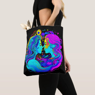 Bolso De Tela Dos mujeres