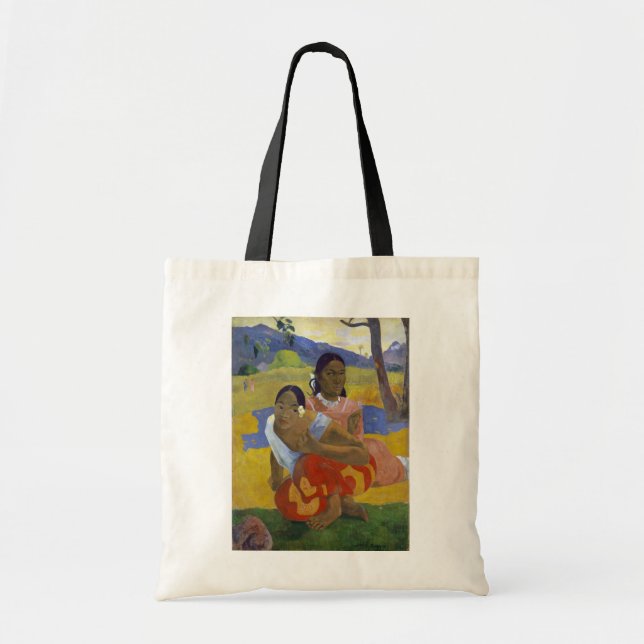 Bolso De Tela Dos mujeres tahitianas, Gauguin (Frente)