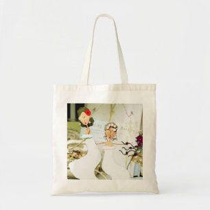 Bolso De Tela Dos novias tote bag