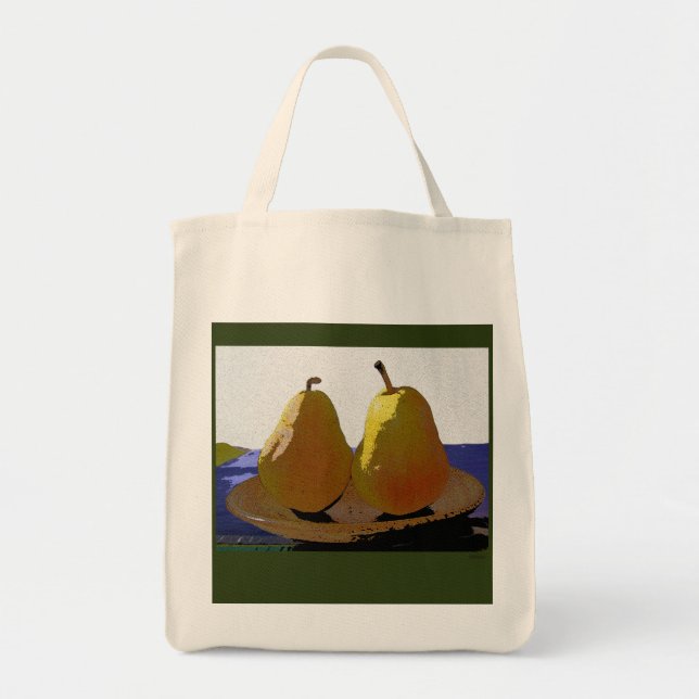 Bolso De Tela dos peras (Frente)