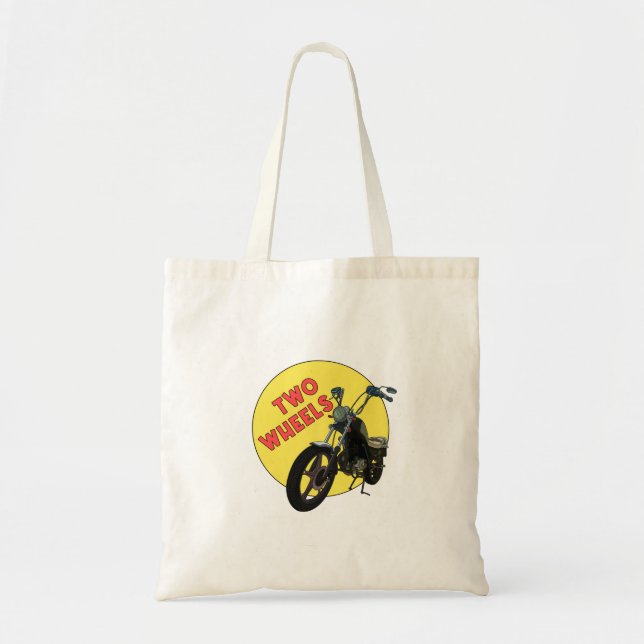 Bolso De Tela Dos ruedas (Frente)