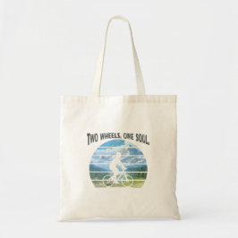 Bolso De Tela Dos ruedas, un alma.