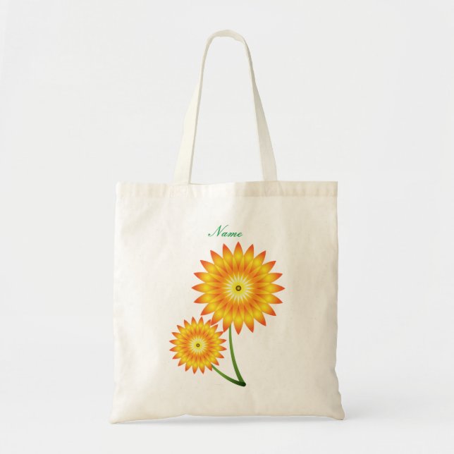 Bolso De Tela Dos Sunflower Thunder_Cove (Frente)