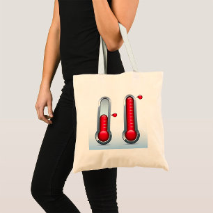 Bolso De Tela Dos termómetros