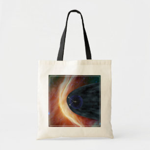 Bolso De Tela Dos Vehículos Espaciales De Voyager Que Exploran E