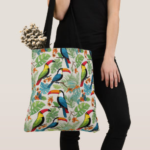 Bolso De Tela Dosel de Tucán Tropical