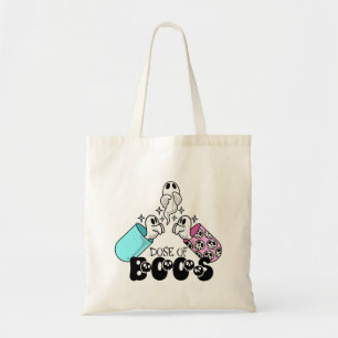 Bolso De Tela Dosis de Boos Spooky Medical Halloween Tote Bag