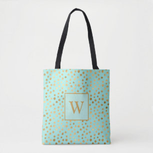 Bolso De Tela Dosis de oro y de menta
