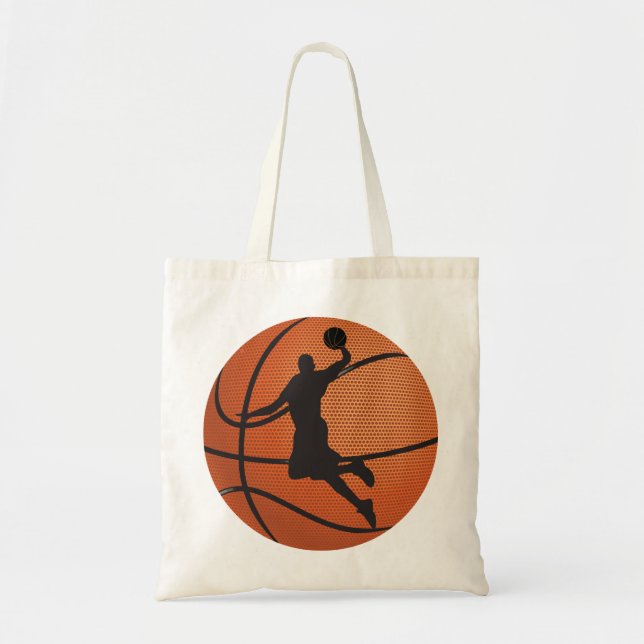 Bolso De Tela Dot de baloncesto (Frente)