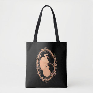 Bolso De Tela Doula bebé embarazada Floral Doula Partera