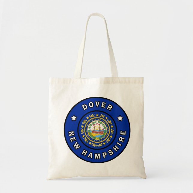 Bolso De Tela Dover New Hampshire (Frente)