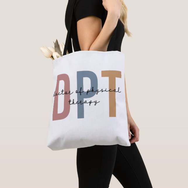 Bolso De Tela DPT Médica de Terapia Física Terapia Física (Detalle)