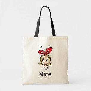 Bolso De Tela Dr. Seuss   Cindy-Lou que es agradable