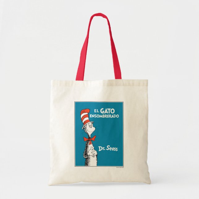 Bolso De Tela Dr. Seuss El Gato con Sombrero (Frente)
