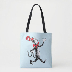 Bolso De Tela Dr. Seuss El gato con sombrero Paseo del gato