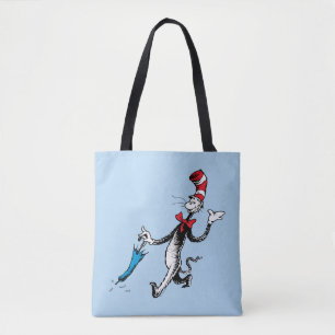 Bolso De Tela Dr. Seuss El gato en el sombrero Paseo con parag