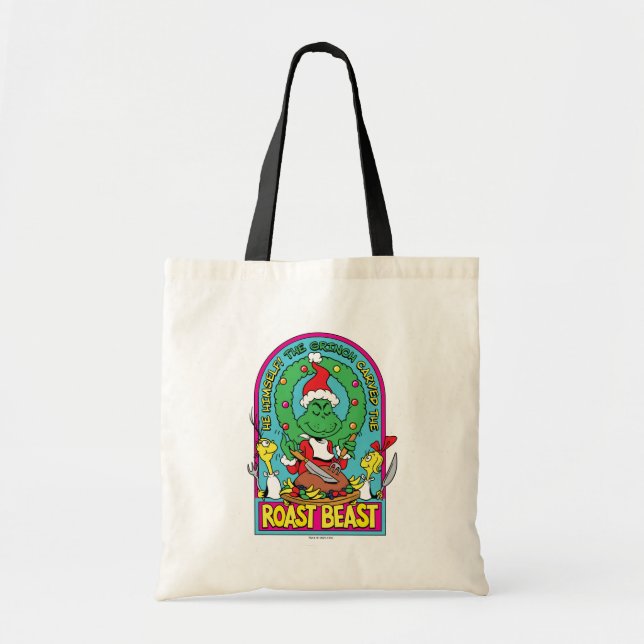 Bolso De Tela Dr. Seuss | Gráfico de la bestia asada (Frente)