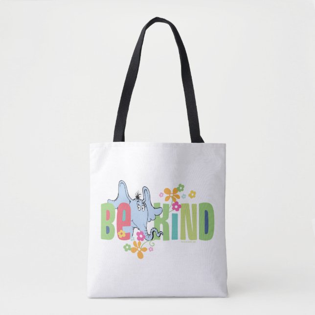 Bolso De Tela Dr. Seuss Horton Hears A Who | Sé amable (Anverso)