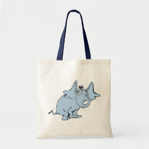 Bolso De Tela Dr. Seuss   Horton Vista Lateral