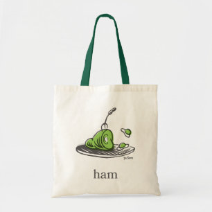 Bolso De Tela Dr. Seuss   Huevos verdes con jamón