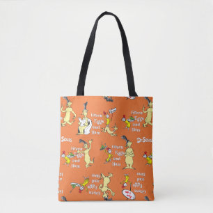 Bolso De Tela Dr. Seuss Huevos Verdes con Jamón Patrón de Person
