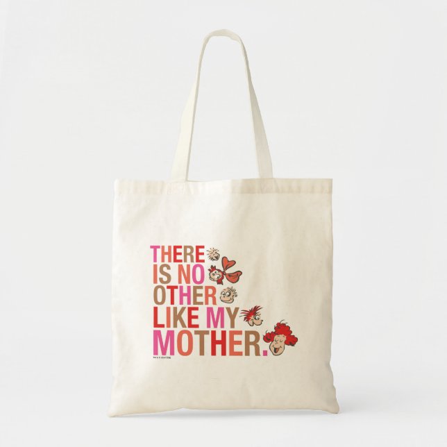 Bolso De Tela Dr. Seuss | No Hay Otros Como Mi Madre (Frente)