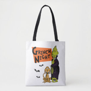 Bolso De Tela Dr. Seuss Noche del Grinch en Halloween Gráfico