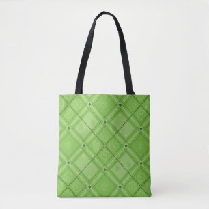 Bolso De Tela Dr. Seuss   Patrón de platillos de San Patricio
