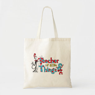 Bolso De Tela Dr. Seuss   Profesor de pequeñas cosas