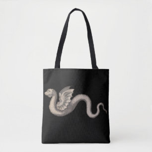 Bolso De Tela Draco alatus Apes ex Greuino Aldro