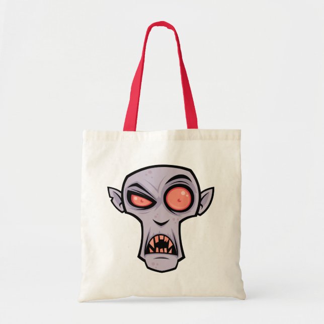 Bolso De Tela Drácula Halloween Bag (Frente)