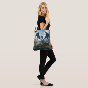 Bolso De Tela Dragón