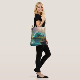 Bolso De Tela Dragón