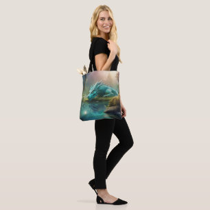 Bolso De Tela Dragón