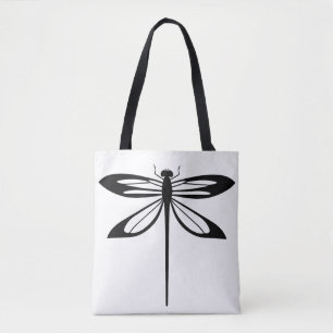 Bolso De Tela Dragón