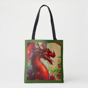 Bolso De Tela Dragón 1 de los navidades