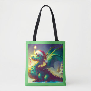 Bolso De Tela Dragón 3 de los navidades