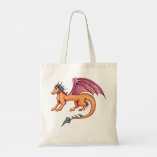 Bolso De Tela Dragón Amistoso