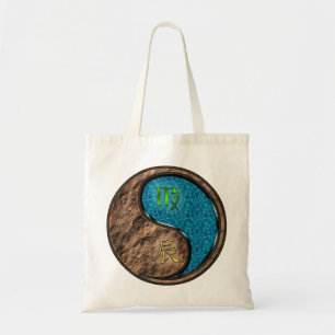 Bolso De Tela Dragón de agua y virgo