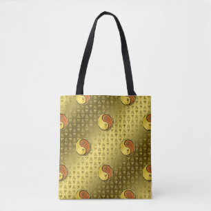 Bolso De Tela Dragón de Madera
