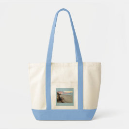 Bolso De Tela Dragón de madera flotante 